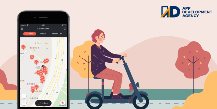 electric bike sharing app development