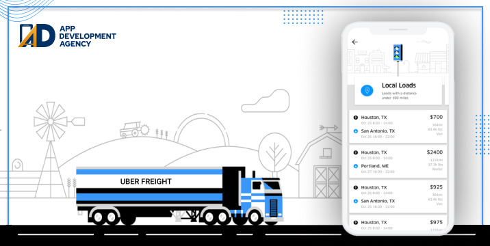 Steering Logistics via Uber for Freight App