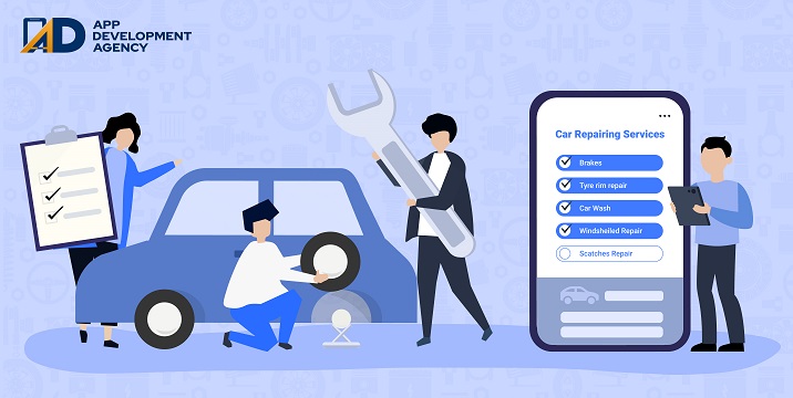 car mechanic app development